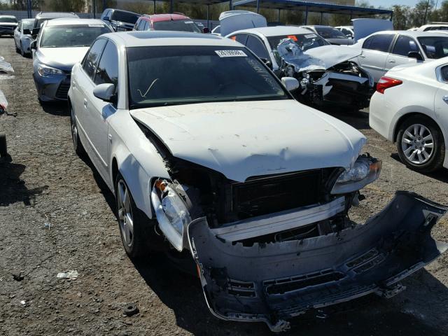 WAUDF78E35A566273 - 2005 AUDI A4 2.0T QU WHITE photo 1