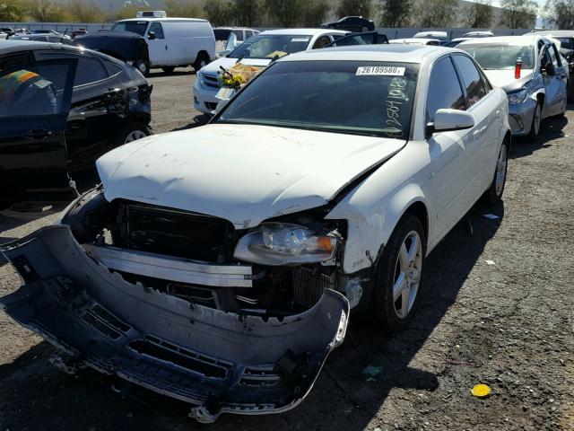 WAUDF78E35A566273 - 2005 AUDI A4 2.0T QU WHITE photo 2