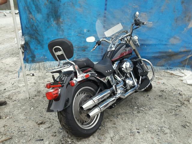 1HD1BX5197Y068414 - 2007 HARLEY-DAVIDSON FLSTF BLACK photo 4