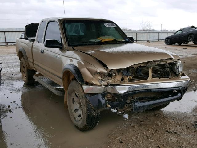 5TESM92N21Z718337 - 2001 TOYOTA TACOMA XTR GOLD photo 1