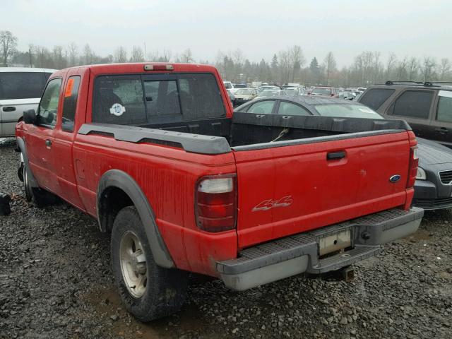 1FTZR15E01PA62188 - 2001 FORD RANGER SUP RED photo 3