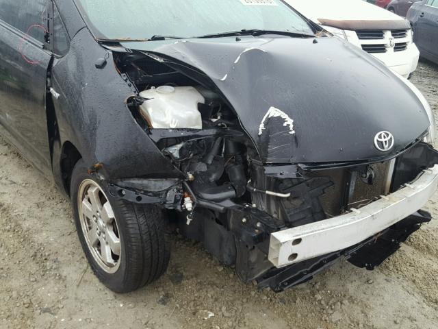 JTDKB20U067526775 - 2006 TOYOTA PRIUS BLACK photo 9