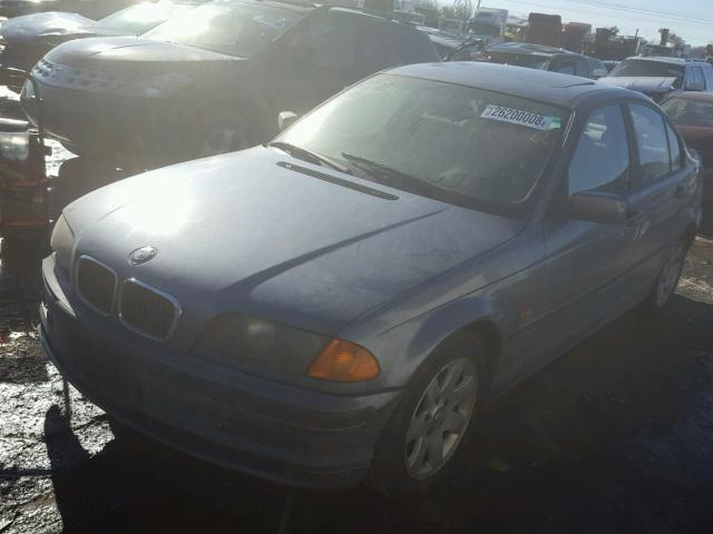 WBAAV33491FU77723 - 2001 BMW 325 I GRAY photo 2