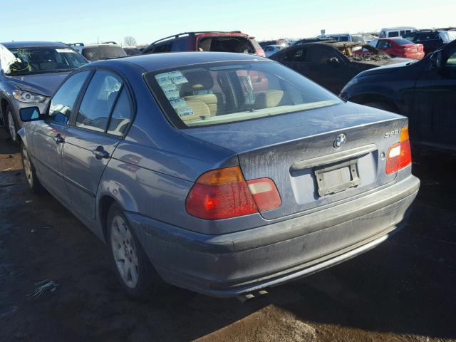 WBAAV33491FU77723 - 2001 BMW 325 I GRAY photo 3