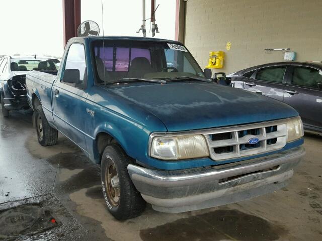 1FTCR10A0PPB10582 - 1993 FORD RANGER GREEN photo 1