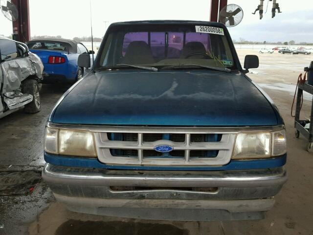 1FTCR10A0PPB10582 - 1993 FORD RANGER GREEN photo 9