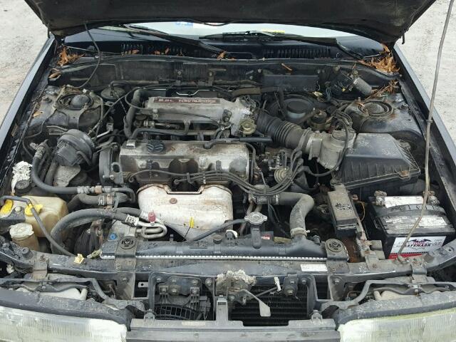 1YVGD22B5N5200258 - 1992 MAZDA 626 DX BLACK photo 7