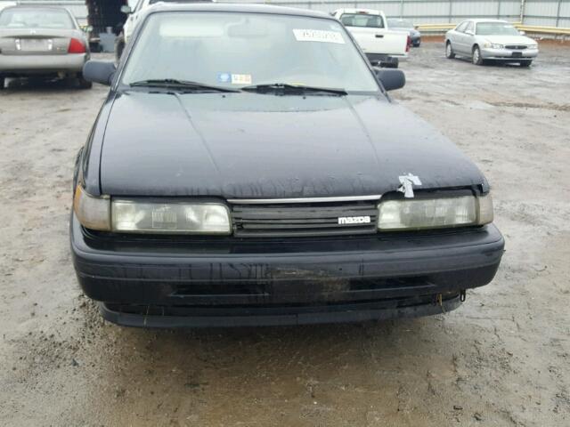 1YVGD22B5N5200258 - 1992 MAZDA 626 DX BLACK photo 9