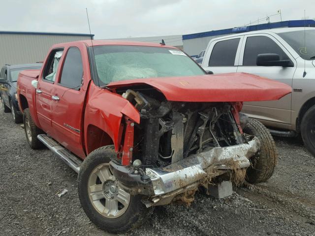 1GCPKSE77CF107431 - 2012 CHEVROLET SILVERADO RED photo 1