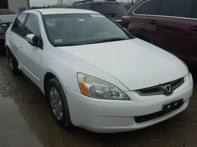 1HGCM564X3A022063 - 2003 HONDA ACCORD LX WHITE photo 1