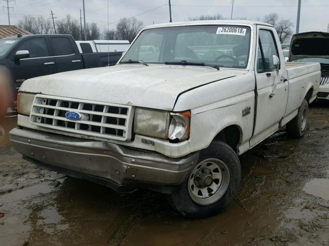 1FTDF15Y3MLA57852 - 1991 FORD F150 WHITE photo 2