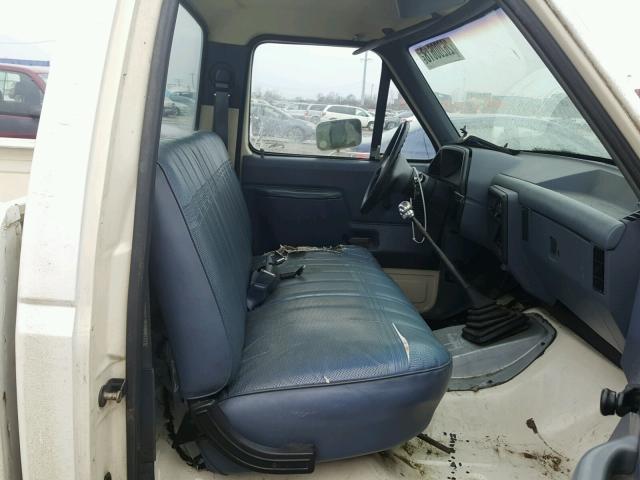 1FTDF15Y3MLA57852 - 1991 FORD F150 WHITE photo 5