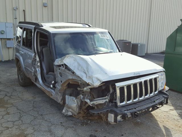1J8HG48KX7C686190 - 2007 JEEP COMMANDER SILVER photo 1