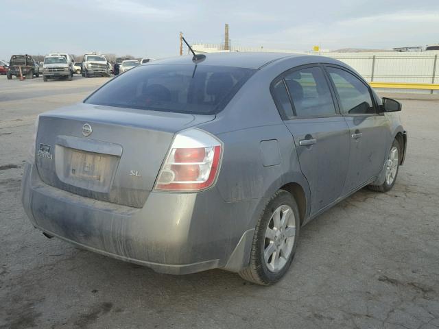 3N1AB61EX8L628158 - 2008 NISSAN SENTRA 2.0 SILVER photo 4