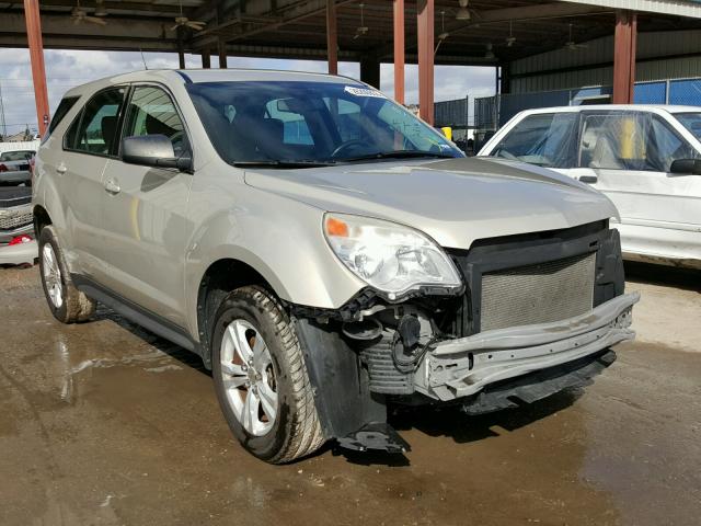 2GNALBEC2B1240787 - 2011 CHEVROLET EQUINOX LS BEIGE photo 1