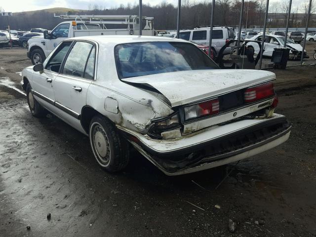 1G4HP52L1RH479753 - 1994 BUICK LESABRE CU WHITE photo 3