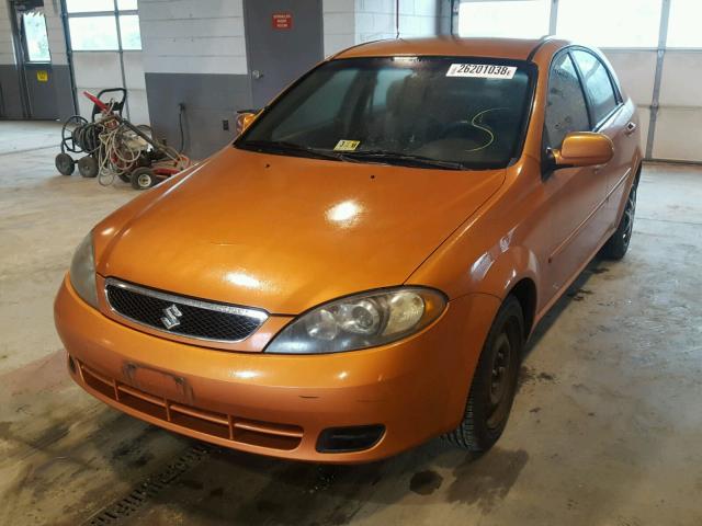 KL5JD66Z68K781212 - 2008 SUZUKI RENO BASE ORANGE photo 2