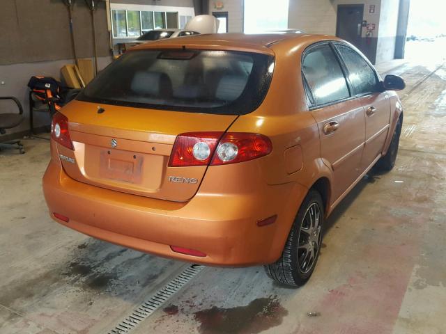 KL5JD66Z68K781212 - 2008 SUZUKI RENO BASE ORANGE photo 4