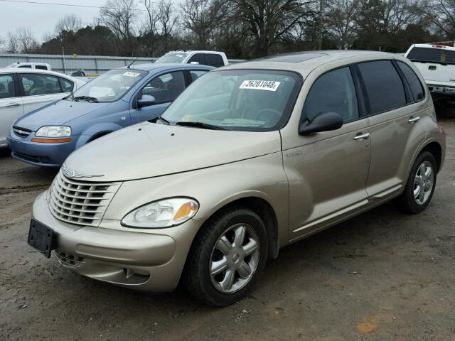 3C8FY68B43T576255 - 2003 CHRYSLER PT CRUISER GOLD photo 2