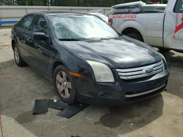 3FAHP07Z58R262021 - 2008 FORD FUSION SE BLACK photo 1