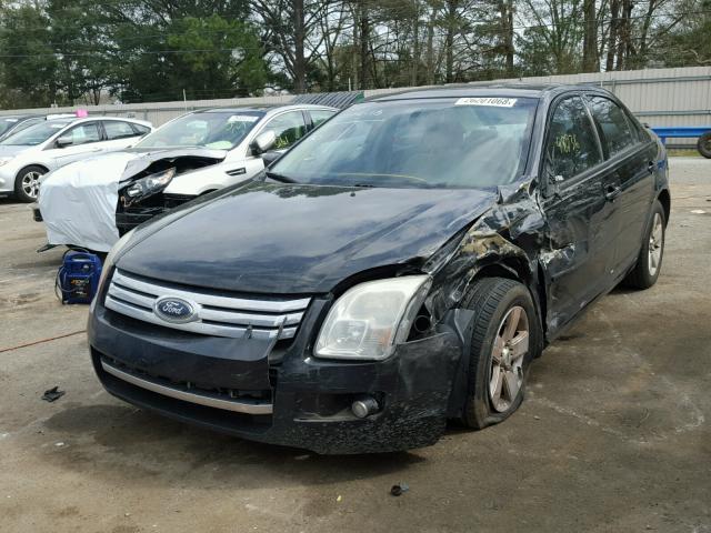 3FAHP07Z58R262021 - 2008 FORD FUSION SE BLACK photo 2