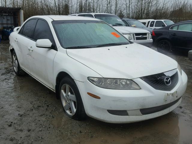 1YVFP80C835M14143 - 2003 MAZDA 6 I WHITE photo 1