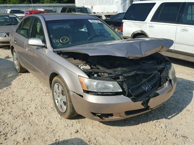 5NPET46F88H370773 - 2008 HYUNDAI SONATA GLS GOLD photo 1