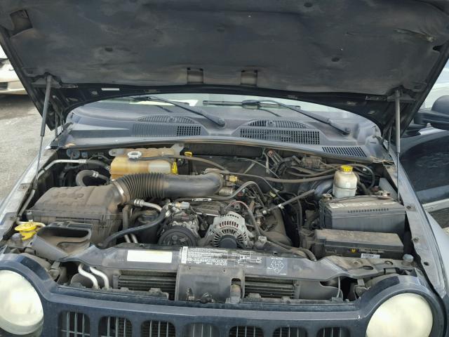 1J4GK48K35W533903 - 2005 JEEP LIBERTY SP BLACK photo 7