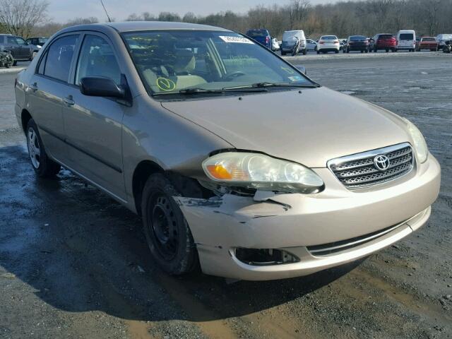 2T1BR32E77C794763 - 2007 TOYOTA COROLLA TAN photo 1