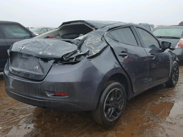 3MYDLBZV5GY122633 - 2016 TOYOTA SCION IA GRAY photo 4