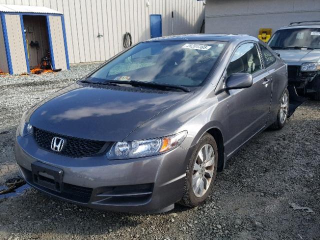 2HGFG1B89BH506134 - 2011 HONDA CIVIC EX GRAY photo 2