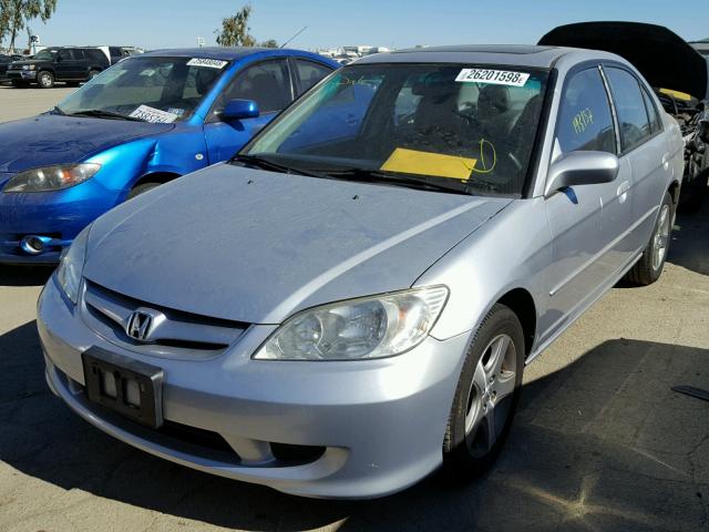 2HGES26794H610515 - 2004 HONDA CIVIC EX თეთრი ფოტო 2