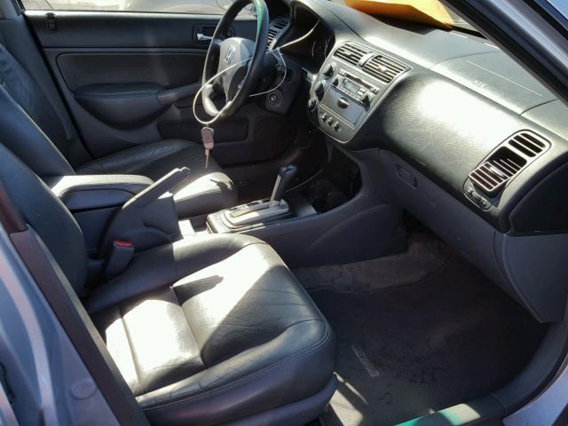 2HGES26794H610515 - 2004 HONDA CIVIC EX თეთრი ფოტო 5