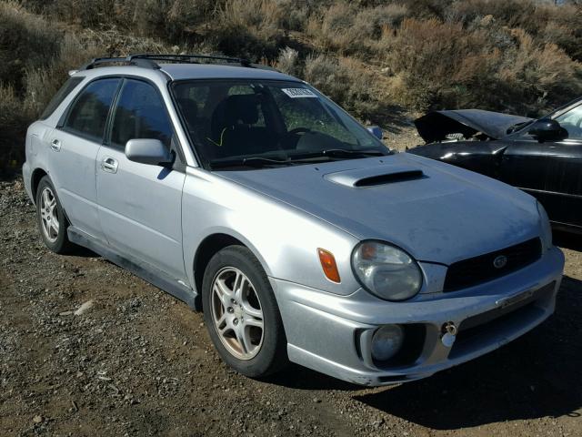 JF1GG29642G833295 - 2002 SUBARU IMPREZA WR SILVER photo 1