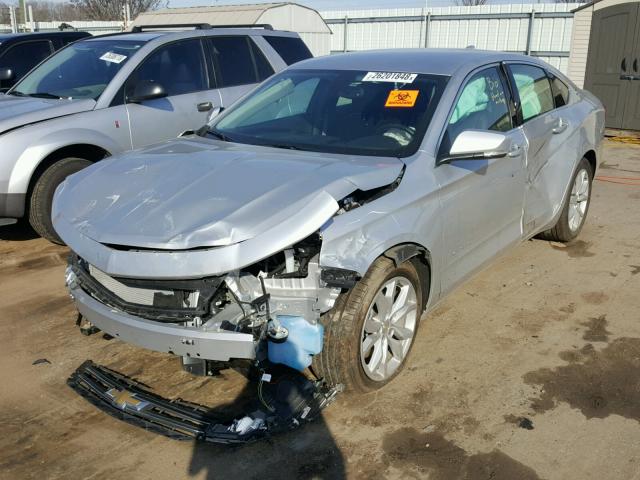 2G1115S34G9199942 - 2016 CHEVROLET IMPALA LT SILVER photo 2