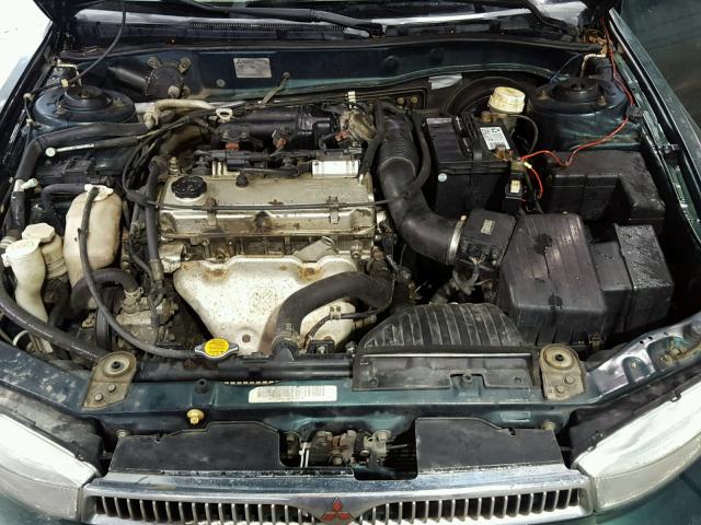 4A3AA46G31E123998 - 2001 MITSUBISHI GALANT ES GREEN photo 7