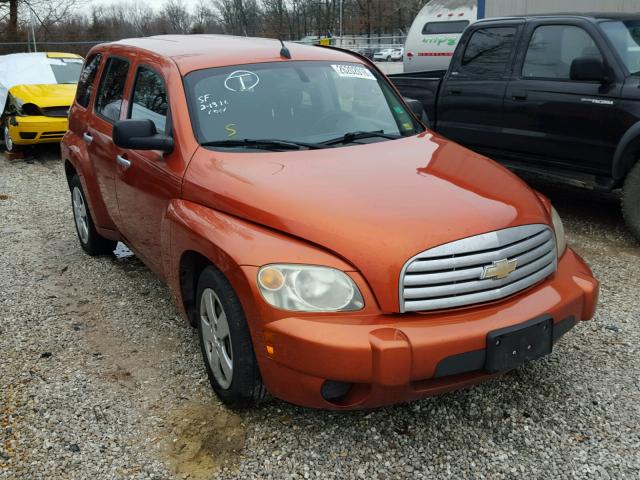 3GNDA13D07S631120 - 2007 CHEVROLET HHR LS ORANGE photo 1