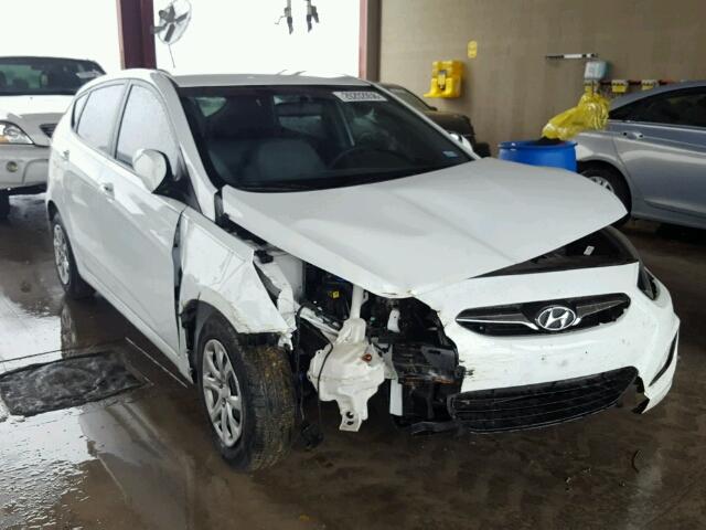 KMHCT5AE5DU138199 - 2013 HYUNDAI ACCENT GLS WHITE photo 1