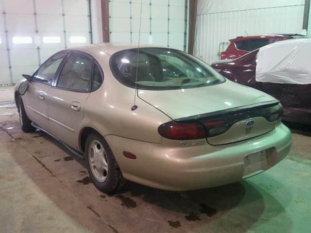 1FAFP52U0WG104237 - 1998 FORD TAURUS LX TAN photo 3