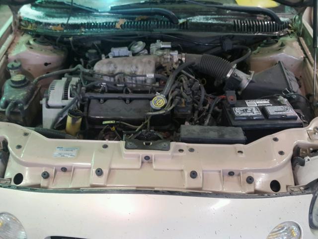 1FAFP52U0WG104237 - 1998 FORD TAURUS LX TAN photo 7