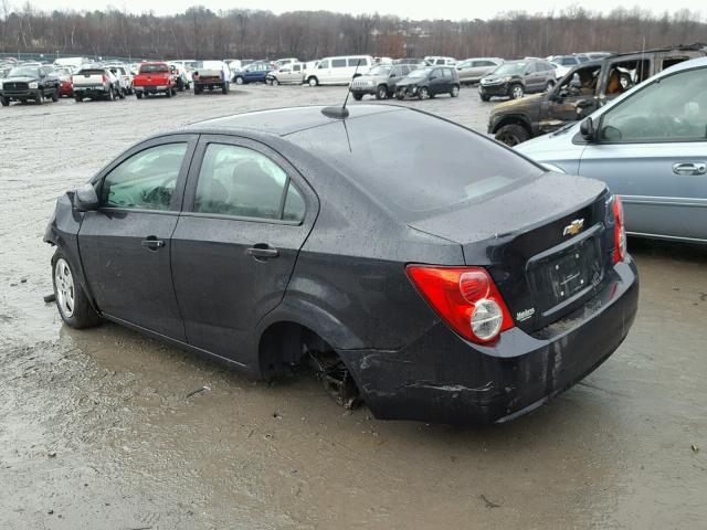1G1JA5SH8F4170540 - 2015 CHEVROLET SONIC LS 黑色 照片 3