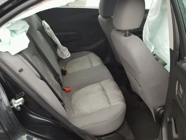 1G1JA5SH8F4170540 - 2015 CHEVROLET SONIC LS 黑色 照片 6
