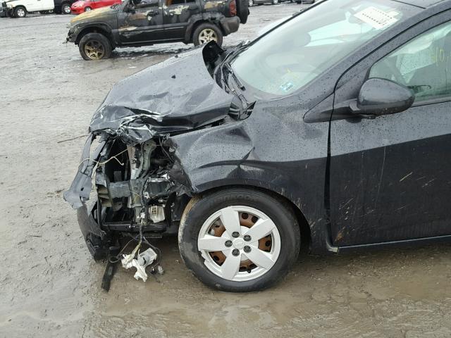 1G1JA5SH8F4170540 - 2015 CHEVROLET SONIC LS 黑色 照片 9