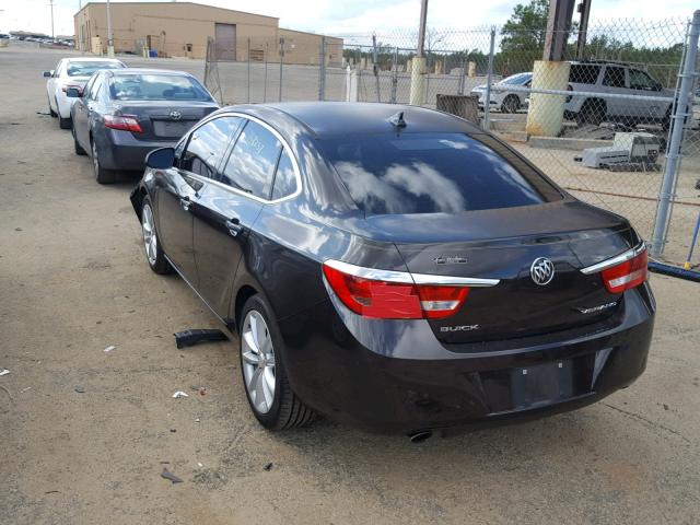 1G4PP5SK7C4210531 - 2012 BUICK VERANO BLACK photo 3