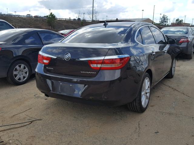 1G4PP5SK7C4210531 - 2012 BUICK VERANO BLACK photo 4