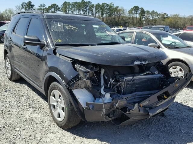 1FM5K7B86DGB99057 - 2013 FORD EXPLORER BLACK photo 1