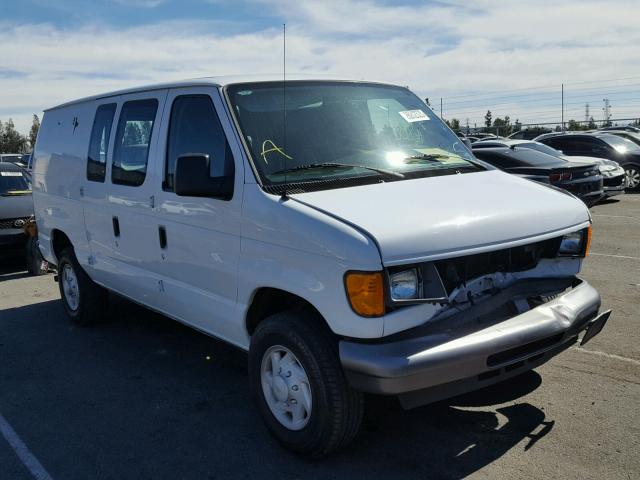 1FTNE24W17DA29754 - 2007 FORD ECONOLINE WHITE photo 1