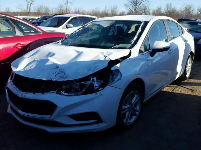 1G1BE5SM8G7281434 - 2016 CHEVROLET CRUZE LT WHITE photo 2