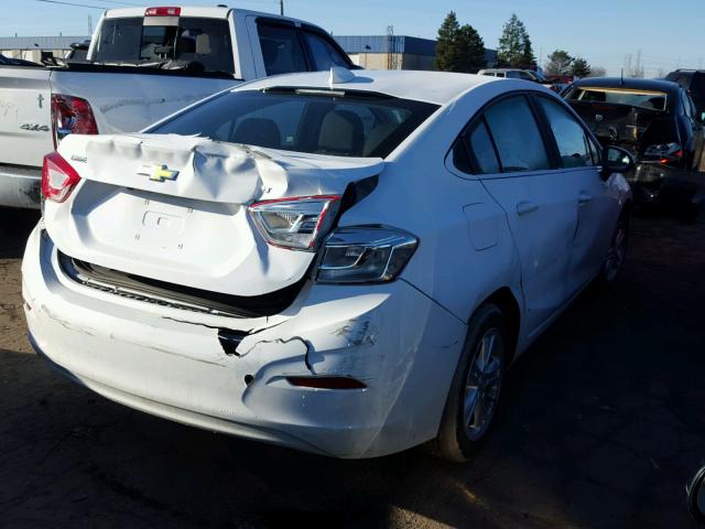 1G1BE5SM8G7281434 - 2016 CHEVROLET CRUZE LT WHITE photo 4