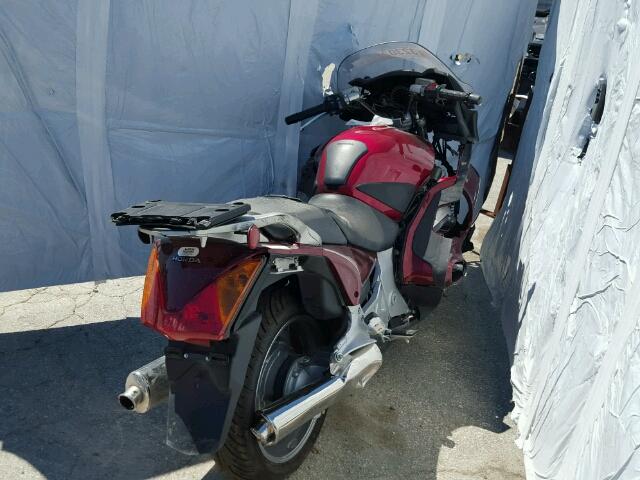 JH2SC51045M301129 - 2005 HONDA ST1300 BURGUNDY photo 4